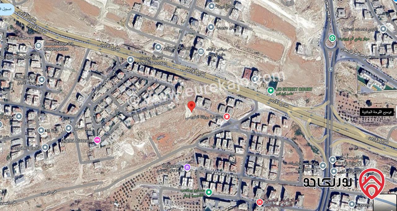 أرض مساحة 524م فرصة مميزة للاستثمار أو البناء للبيع في عمان - الجبيهة  