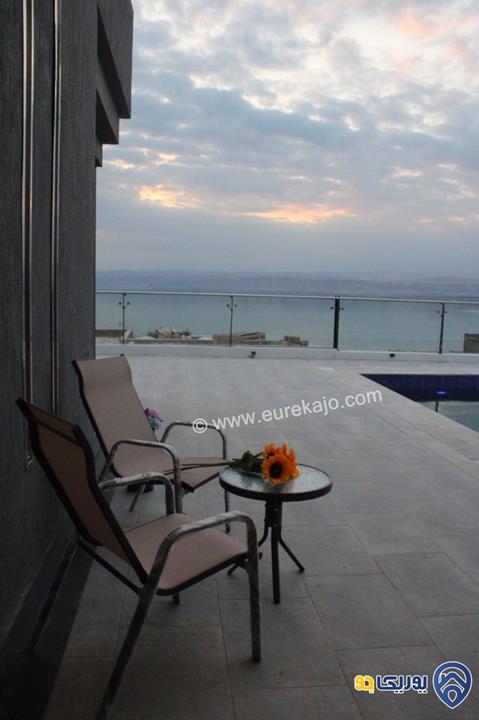 شاليه - مزرعة مساحة الأرض 500م ومساحة البناء 132م للبيع في البحر الميت 