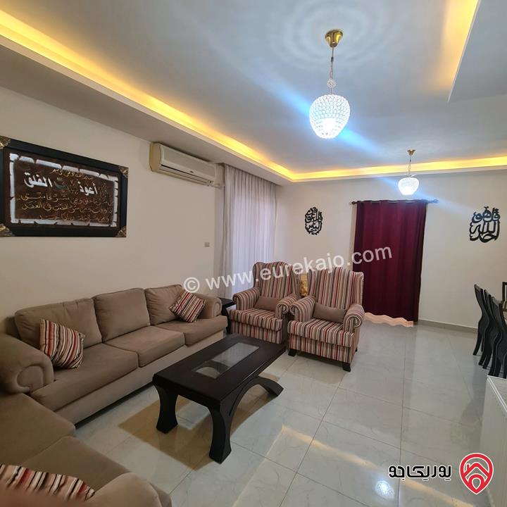 شقة مفروشة طابق ثالث مساحة 127م للبيع في عمان - على شارع المطار مباشرة