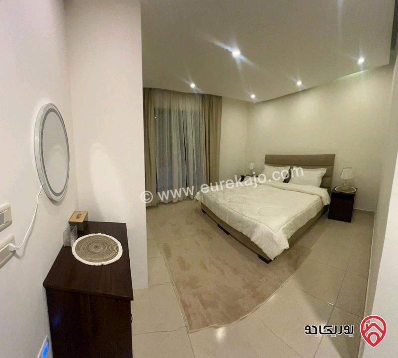 شقة مفروشة ديلكوس مساحة 106م طابق أول للإيجار في عمان - عبدون الشمالي