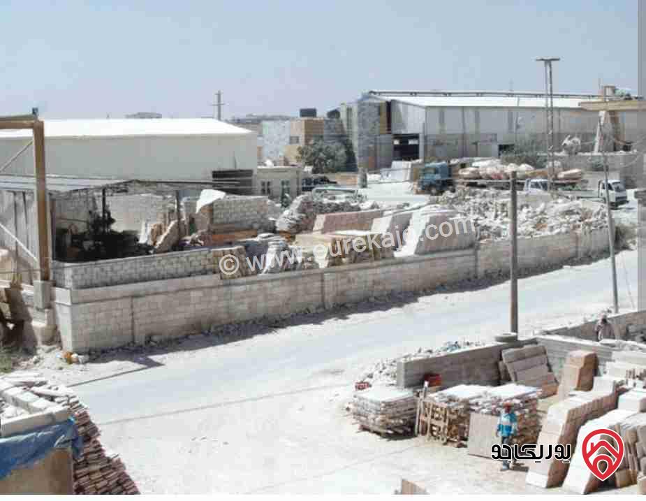 قطعة أرض مساحة 1025م للإيجار في عمان - سحاب المنطقة الصناعية  