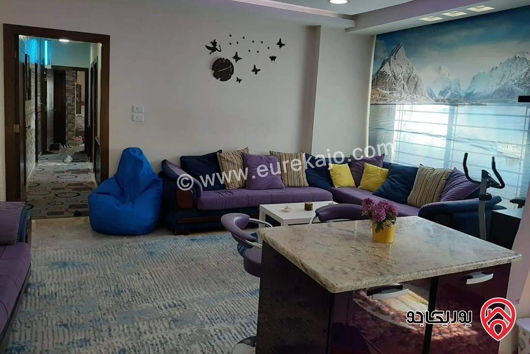 شقة طابق ثالث مساحة 140م للبيع في عمان - حي الصحابة