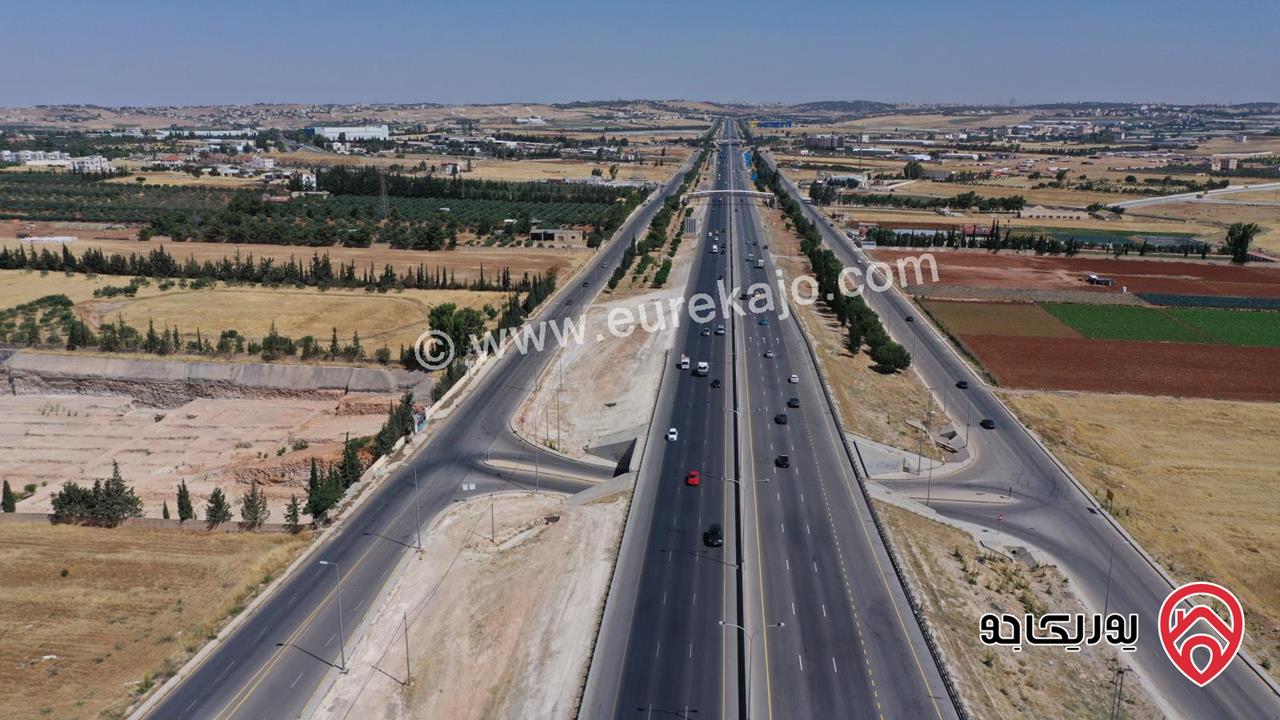 مشروع أراضي بمساحات مختلفة للبيع في عمان - طريق المطار / القسطل موقع مميز