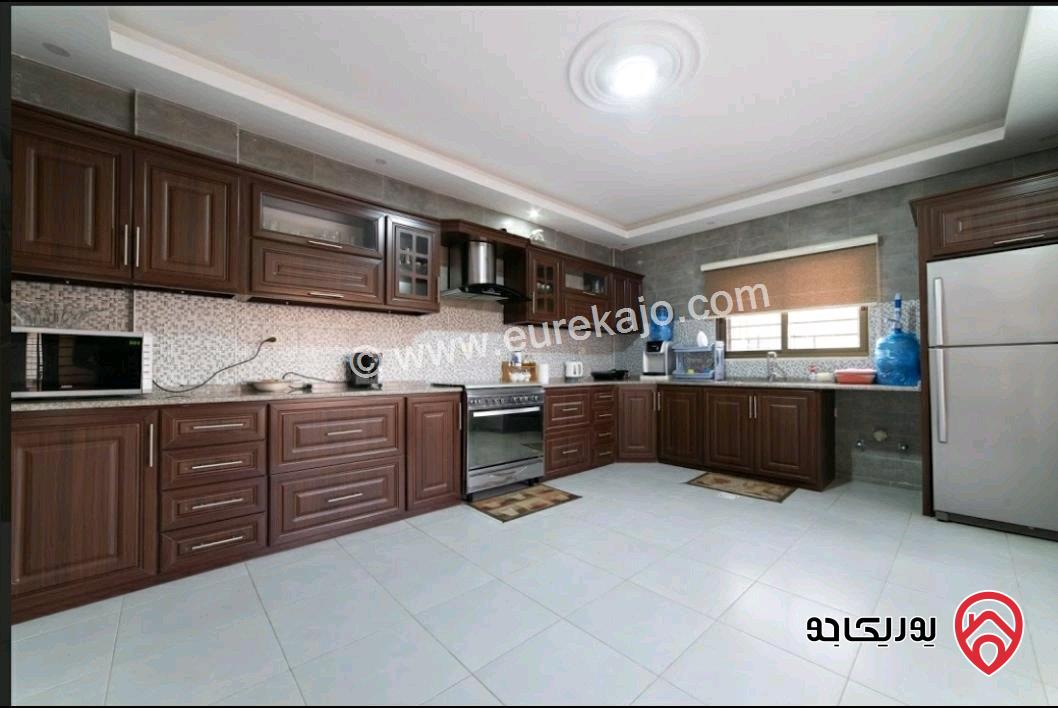 شـاليه مـفروش مساحة الأرض 550م والبناء 150م للبيع في البحر الميت منطقة الشونة الجنوبية الجوفة