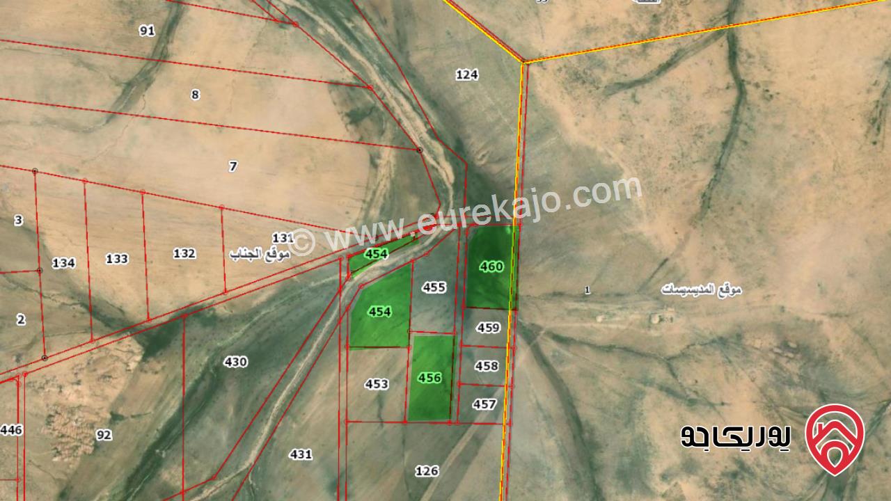 ارض مساحة 6800م للبيع في عمان - موقع الجناب حوض مرب حران من اراضي الموقر بجانب المدينة الجديدة