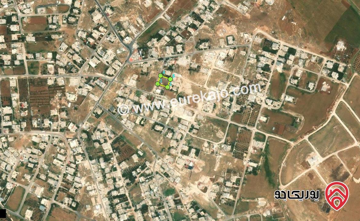 ارض مساحة 1050م للبيع من اراضي جنوب عمان اللبن - الحنو