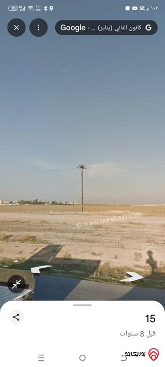 ارض استثمارية مساحة 809م للبيع في عمان - طريق المطار - الجيزة / حوض الموارس