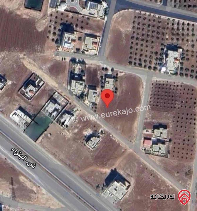 قطعة ارض مساحة 864م للبيع في اربد / الصريح