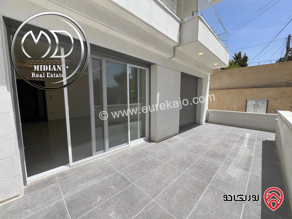 شقق أرضية جديدة للبيع في عمان - الرابية مساحات 210م & 250م مع تراسات و حدائق تشطيبات ديكورات عصرية فاخرة بأسعار مميزة