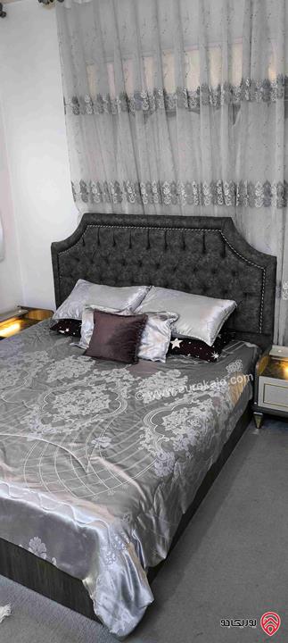 شقة مفروشة مساحة 120م للايجار من المالك مباشرة مطابقة للصور تماماً في اربد - شمال مجمع عمان الجديد /يومي أو أسبوعي أو شهري/للعائلات و العرسان