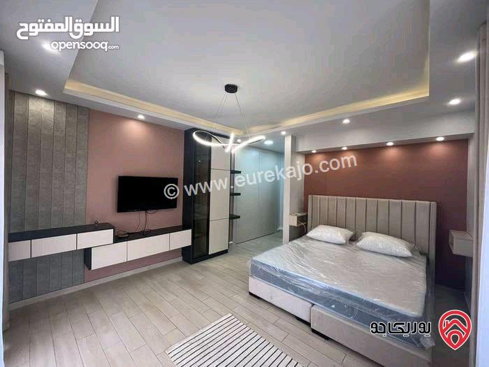 شقة مفروشة مساحة 190م طابق ثاني للايجار في عمان - جبل اللويبدة 