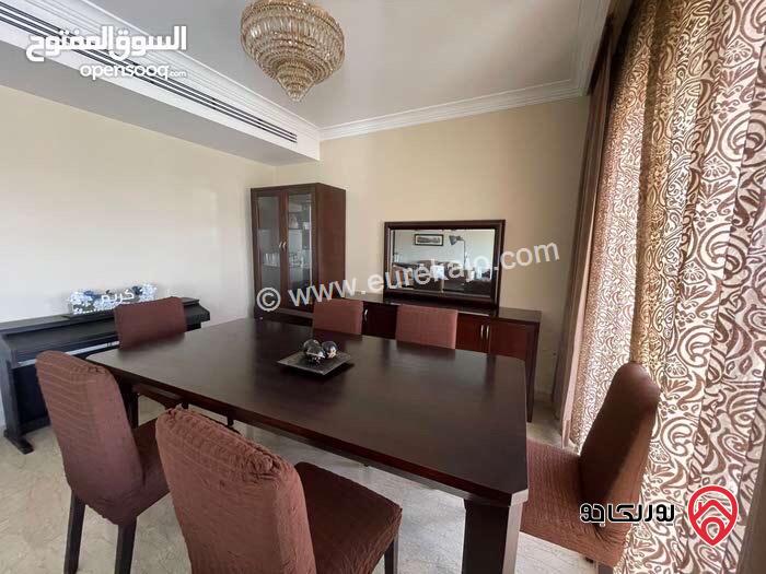 شقة مفروشة مساحة 200م طابق أول للايجار في عمان - دير غبار