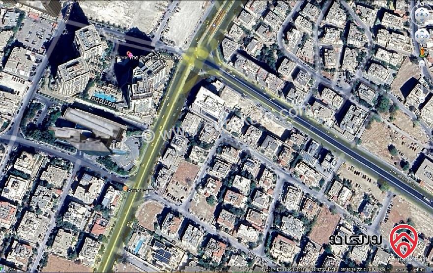 أرض مساحة 753م للبيع في عمان - عبدون - مقابل فندق السانت ريجنس