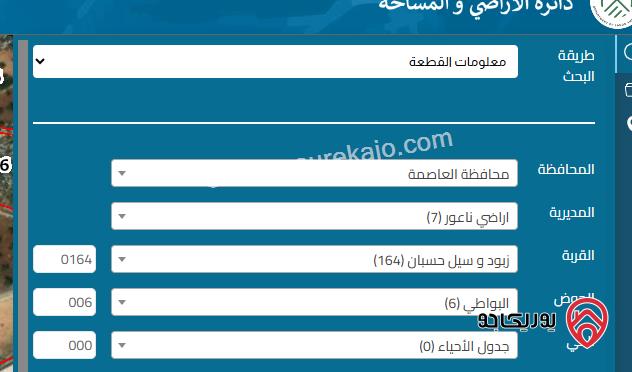  ارض (12) دونم للبيع في عمان - ناعور – زبود وسيل حسبان