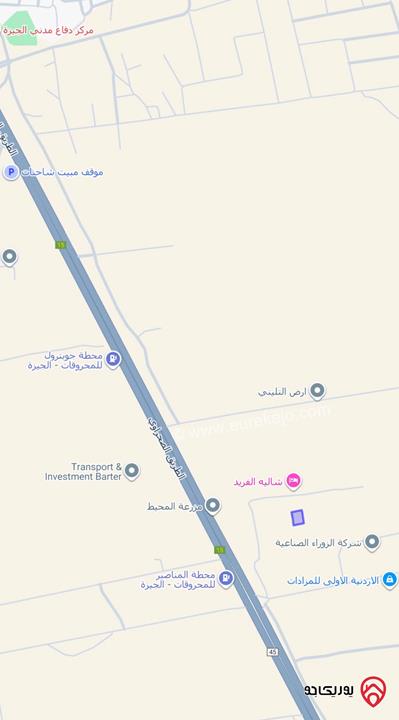 أرض مساحة 1250م للبيع في عمان - الجيزه