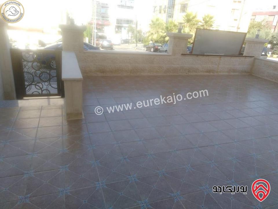 شقة أرضية مساحة 200م مع ترسات 80م لم تسكن للبيع في عمان - ضاحية الأمير راشد