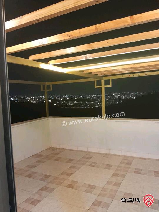 شقة ديلوكس طابق ثالث مساحة 130م مع روف مساحة 75م للبيع في عمان - المدينة الرياضية 