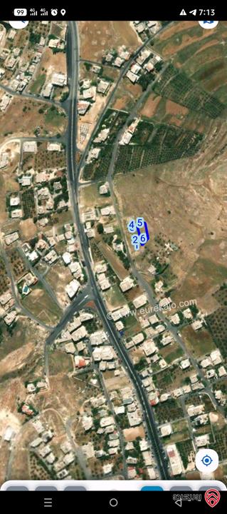 أرض مساحة 750متر للبيع في عمان - ابو السوس حوض المعلقه