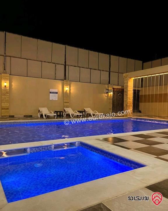 مزرعة مكونة من شاليهات إثنين متلاصقين على أرض 546م للبيع في البحر الميت - جوفة الكفرين