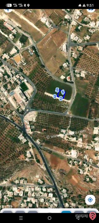 أرض مساحة 900متر للبيع في عمان - مرج الحمام حوض القصير