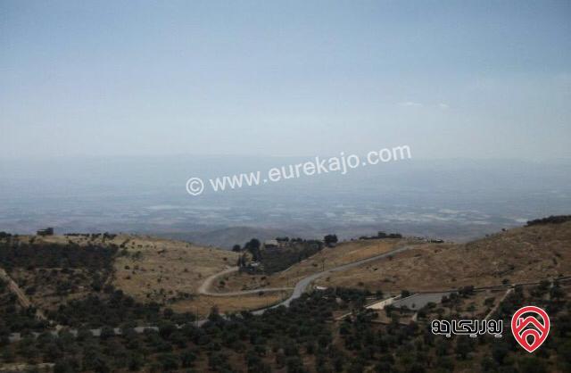 فيلا 500م على قطعة ارض (3,450م) 3 دونم ونصف تقريبا للبيع في مغاريب السلط ذات اطلالة مميزة جدا