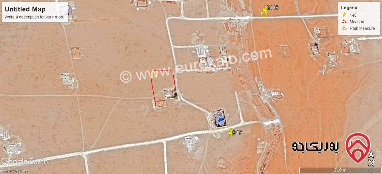 أرض سكنية مساحة 499م للبيع في عمان – طريق المطار / حوض الحجرة 6 قرب المتصرفية