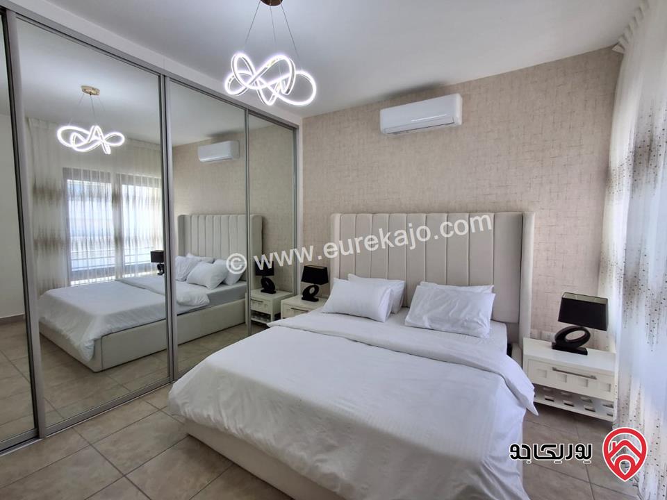 شقة فاخرة مفروشة مساحة 100م طابق أول للايجار في عمان - عبدون