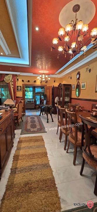 شقة ارضية مساحة 260م داخلي و 300م خارجي للبيع في عمان - تلاع العلي