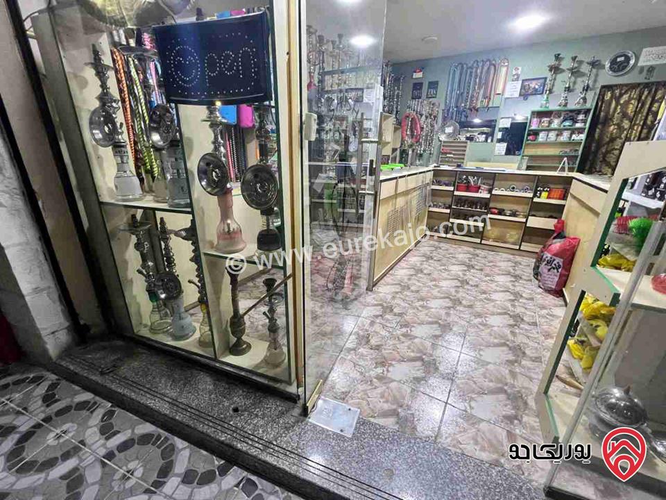 محل اراجيل ودخان للبيع في عمان - طبربور أبو عليا