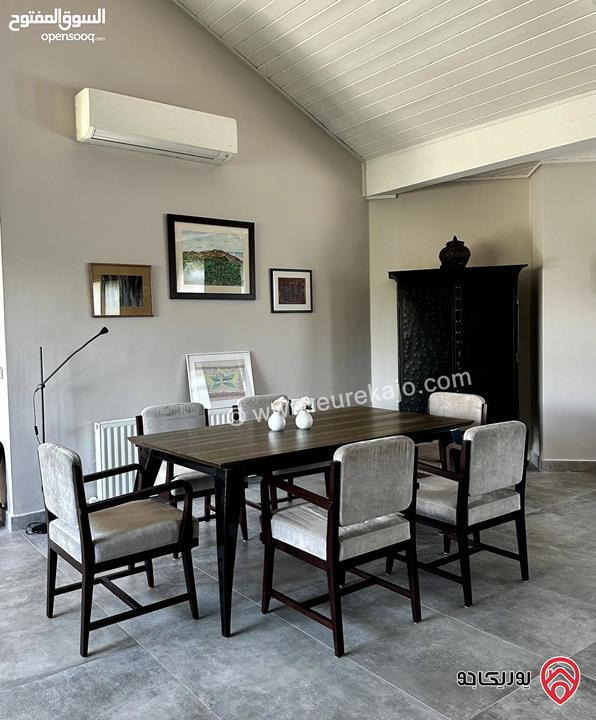 شقة فاخرة مساحة 150م للايجار مفروشة في عمان - عبدون