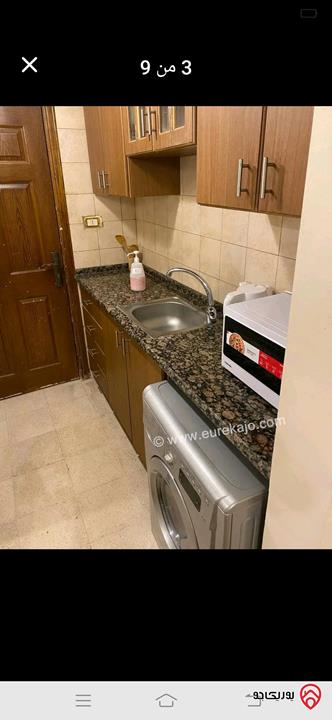 ستوديو مفروش طابق ثاني مساحة 30م للبيع في عمان - الرابية 