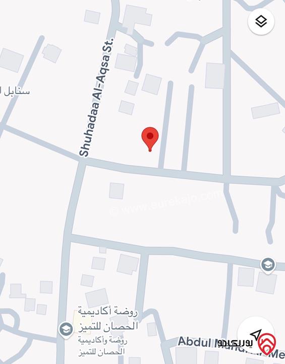 قطعة ارض مساحة 555م للبيع في عمان - البنيات طريق المطار