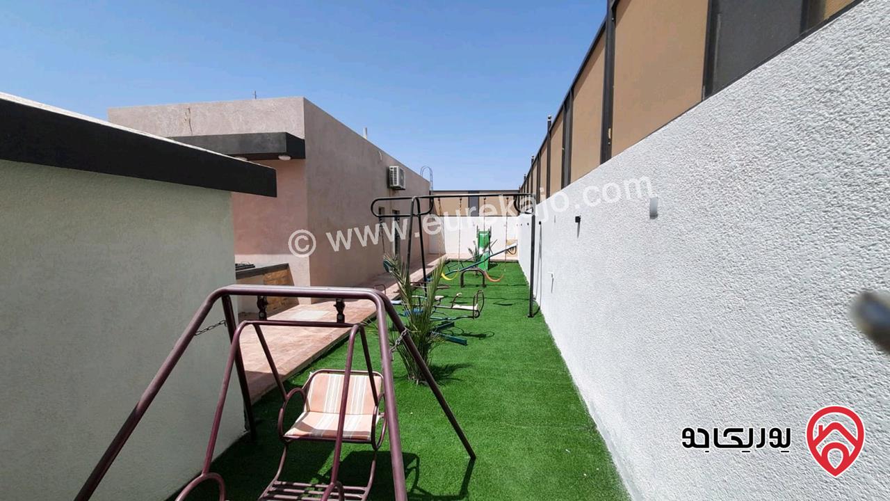 شاليه مساحة الأرض 527م والبناء 122م للبيع في منطقة الجوفة بالغور