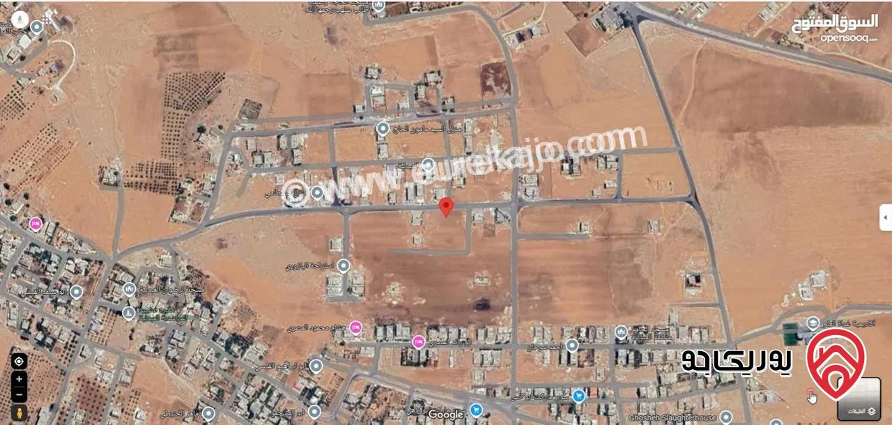 ارض مساحة 476م للبيع من اراضي جنوب عمان - العبدلية تقع على شارعين منطقة فلل واصل فيها جميع الخدمات