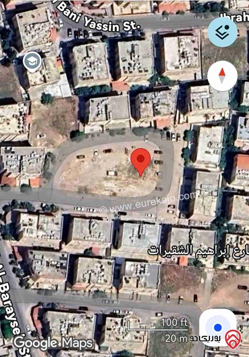 أرض مساحة 485م للبيع في عمان - طبربور - بسمان