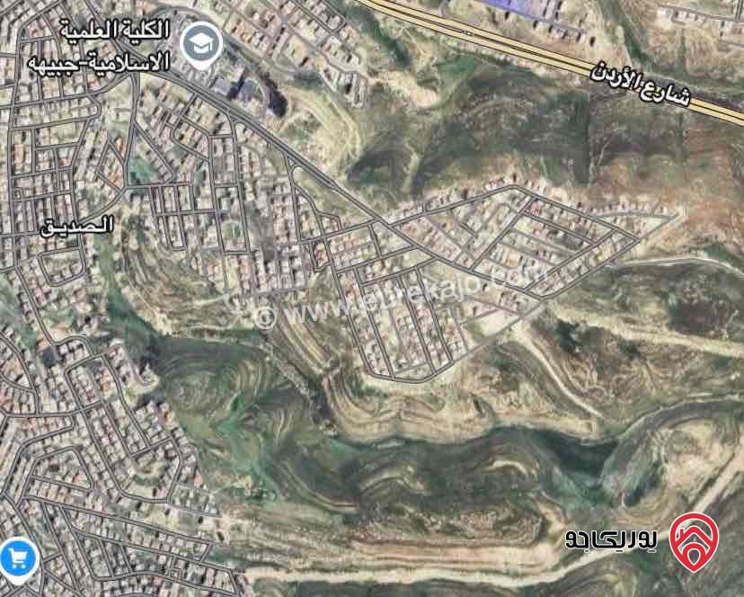 ارض مساحة 500م تصلح لبناء فيلا للبيع في عمان - ضاحية الرشيد 
