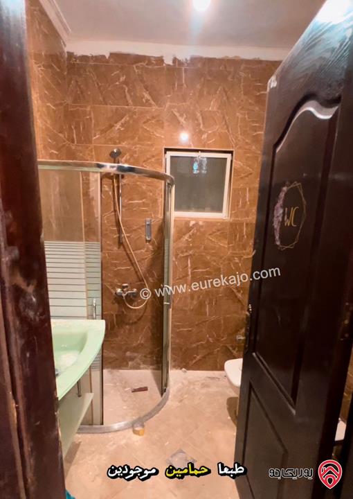 شقة فارغة طابق ارضي مساحة 130م داخلي و 70م خارجي للايجار في عمان - ضاحية الياسمين 