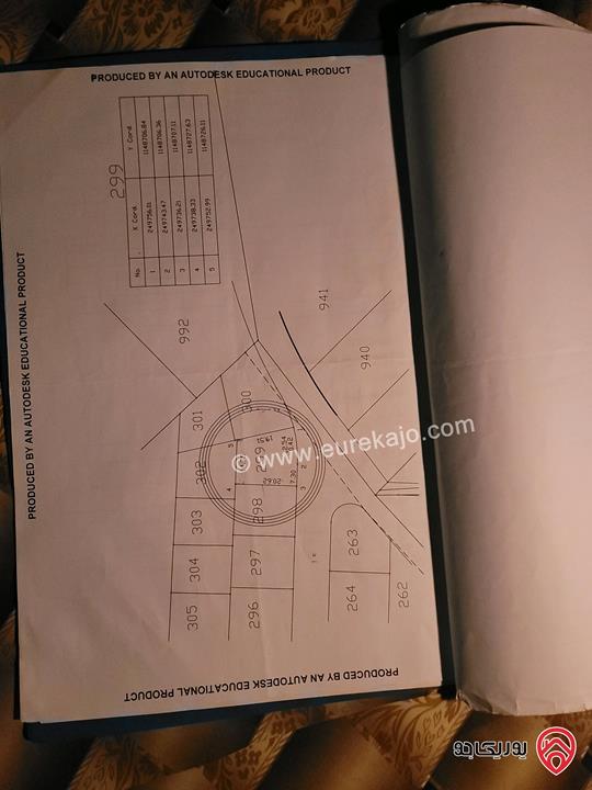 قطعة أرض مساحة 353م للبيع في عمان - البيضا من المالك مباشرة