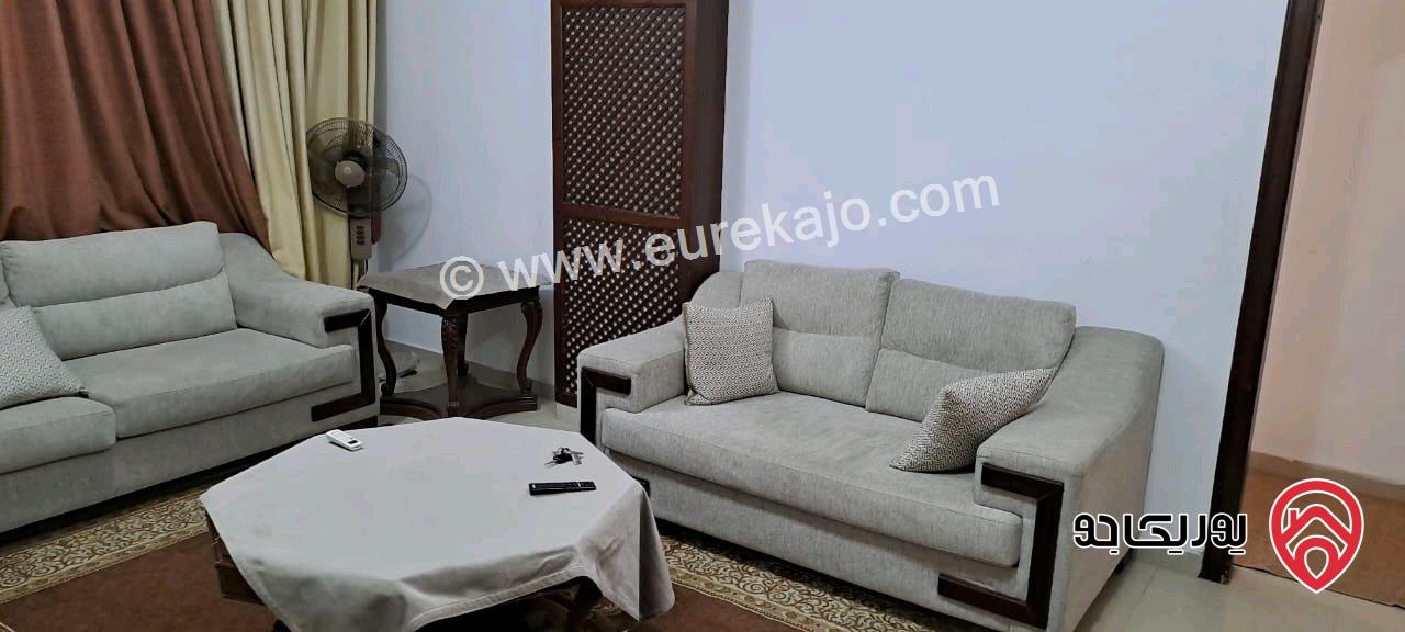 شقة مفروشة مساحة 170م طابق ثالث للايجار في عمان - تلاع العلي 