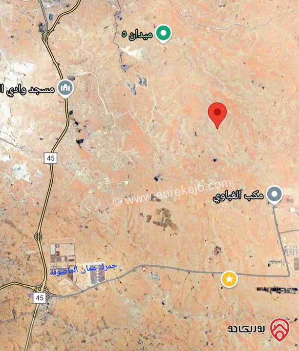 ارض مساحة 10 دونم  للبيع في عمان - الماضونة حوض الأميركاني بسعر45 آلاف 