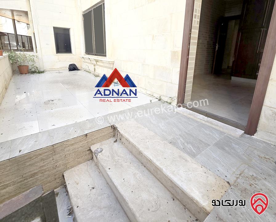 شقة أرضية مساحة 90م مع تراس و مدخل خاص للبيع في عمان - خلدا