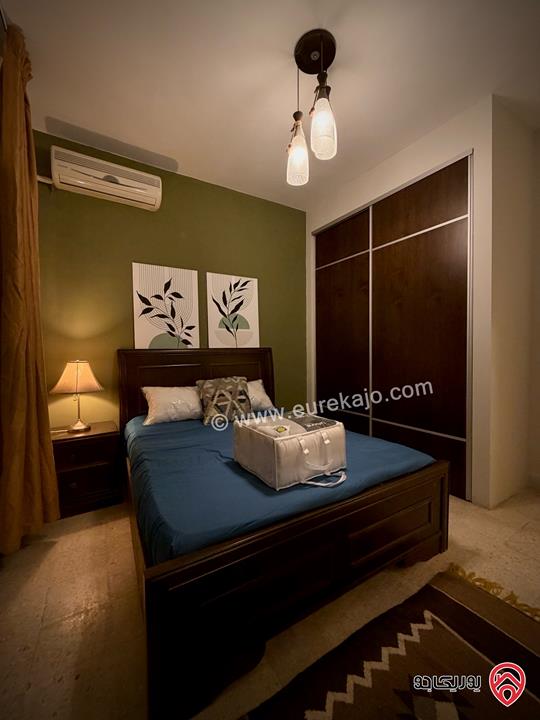 شقة مفروشة طابق ثالث مساحة 110م للايجار في عمان - اللويبدة جديد لم تسكن 