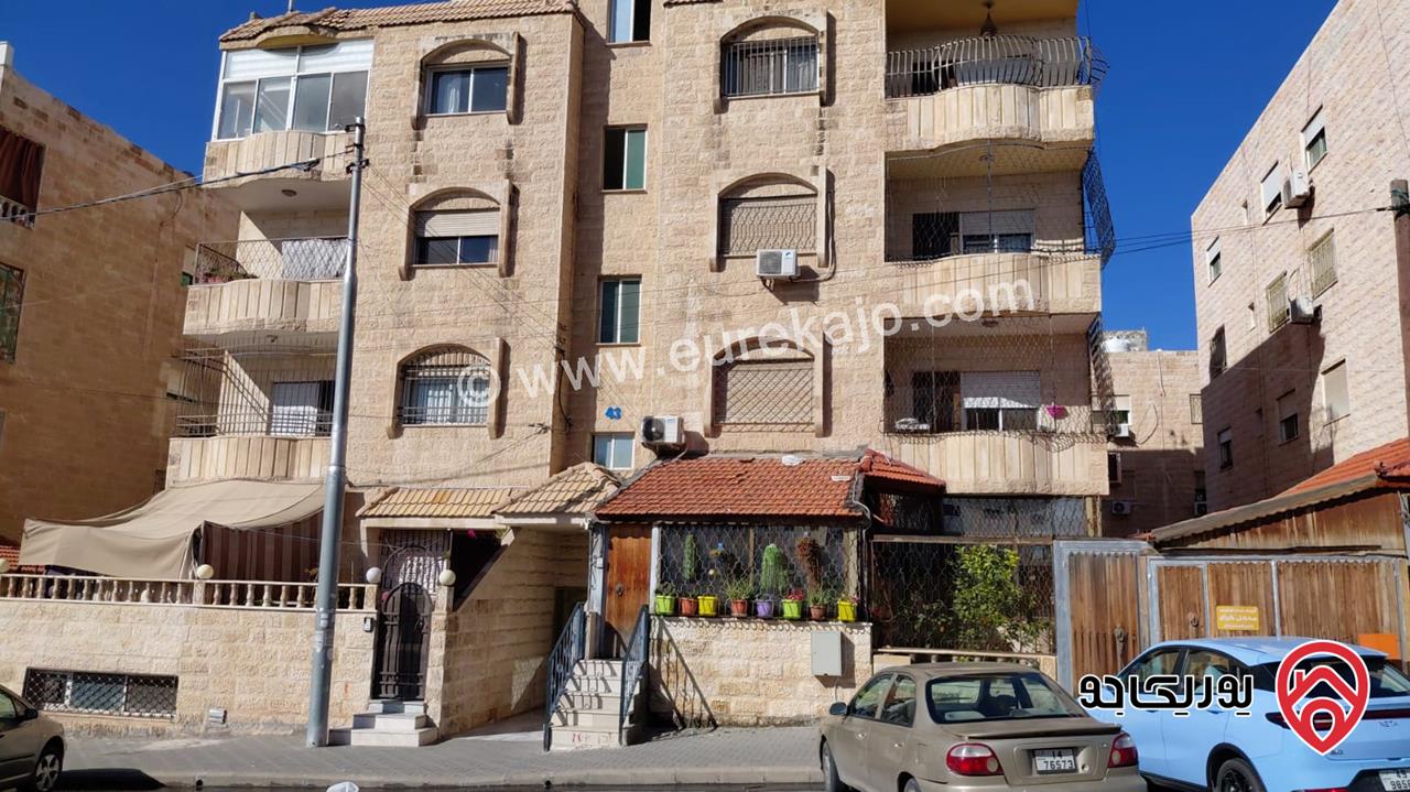 شقة شبه ارضية مساحة 149م مع ترس 15م للبيع في عمان - ضاحية الاقصى 