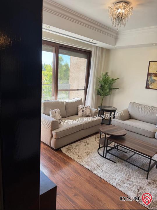 شقة فاخرة مفروشة بمساحة 93م للإيجار السنوي فقط (دفعة واحدة) في عمان - الدوار الرابع