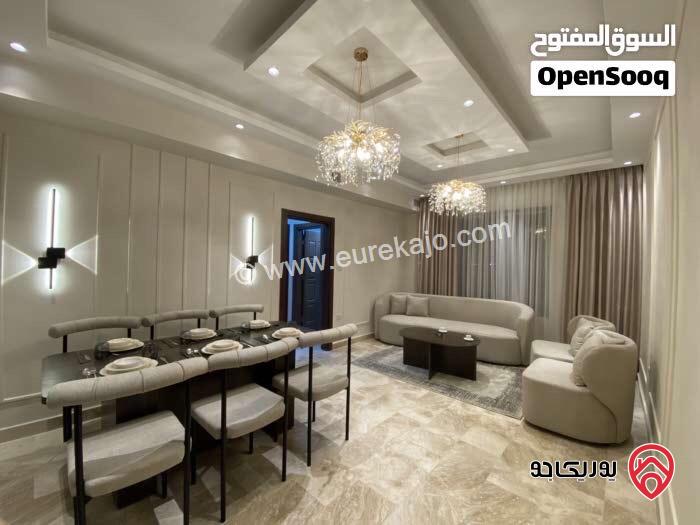 شقة مفروشة طابق اول مساحة 130م للايجار في عمان - عبدون 
