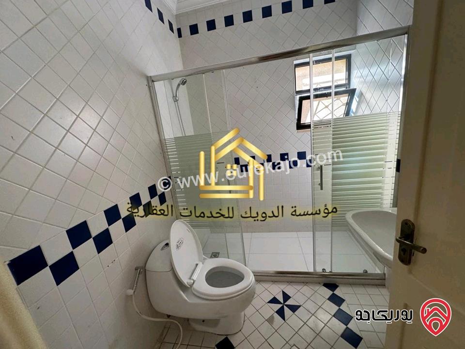 شقة فارغة طابق اول مساحة 206متر للإيجار في عمان - حي الروابي 