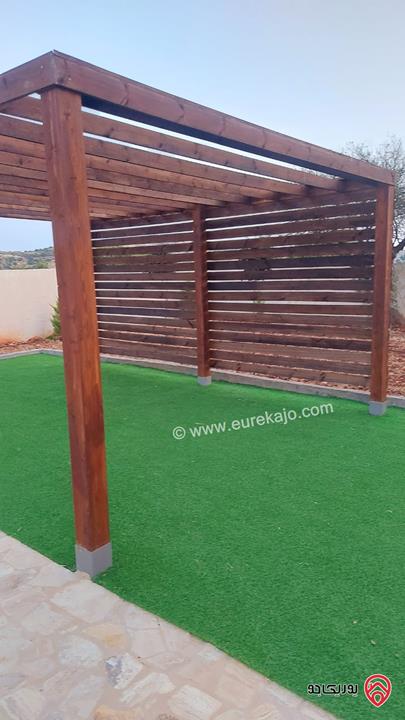 مزرعة مساحة الأرض 1066م والبناء 150م للبيع في عجلون أجمل مناطق عنجرة – حوض أم جلود