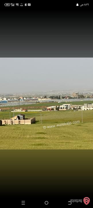 أرض سكنية مساحة 1 دونم للبيع في عمان - طريق المطار / القسطل – حوض الموارس