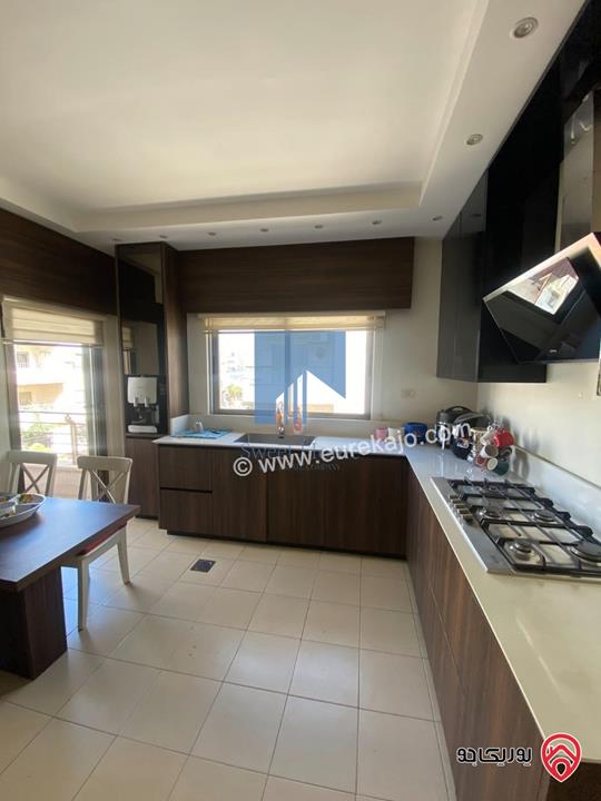 شقة مفروشة فاخرة للبيع في عمان - خلدا - العوجانية خلف السيتي مول طابق ثاني 185م تشطيب سوبر ديلوكس