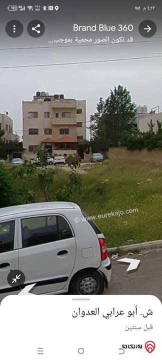 أرض سكنية مساحة 407م للبيع في عمان – شفا بدران  قرب دوار التطبيقية